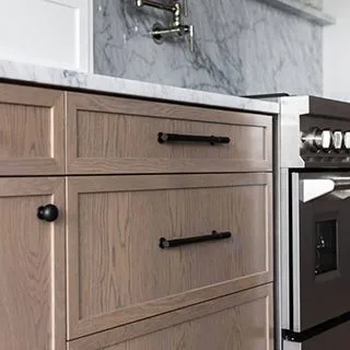 Kitchen cabinet three drawer cabinet