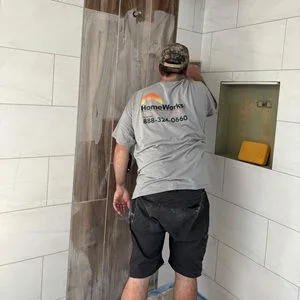 Homeworks remodeling shower