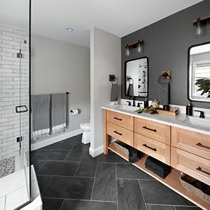 Shelby township master bathroom
