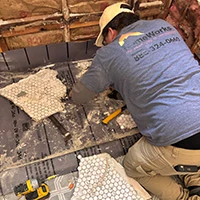 Shower repair project