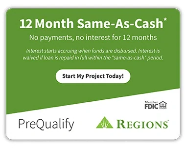 12 months Same as cash financing logo
