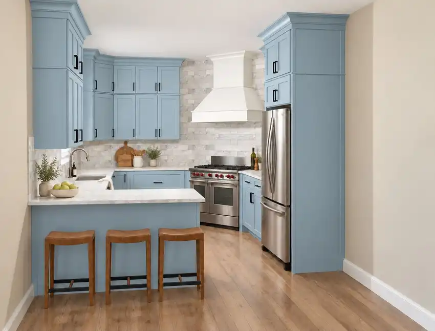 Classic Kitchen + Five Finish Options kitchen, 3D design 5